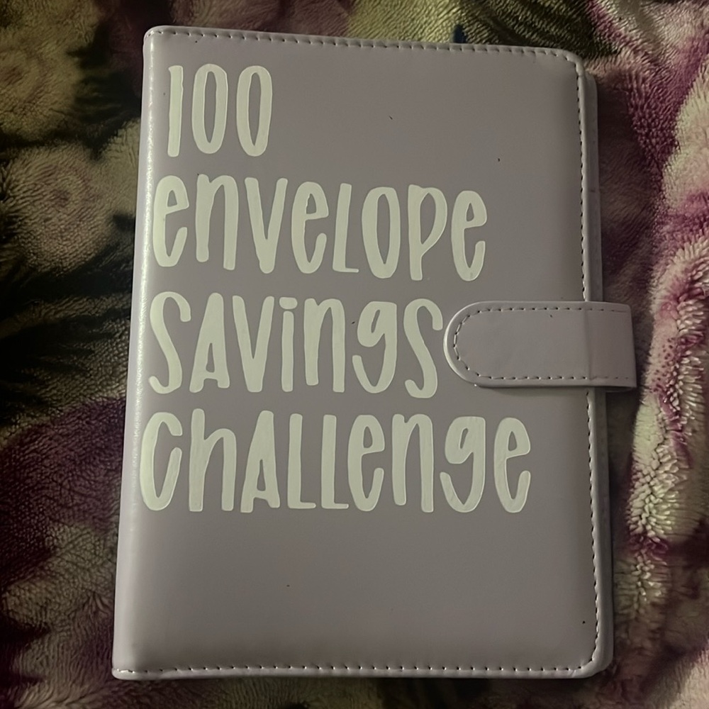 100 envelopes saving challenges binder